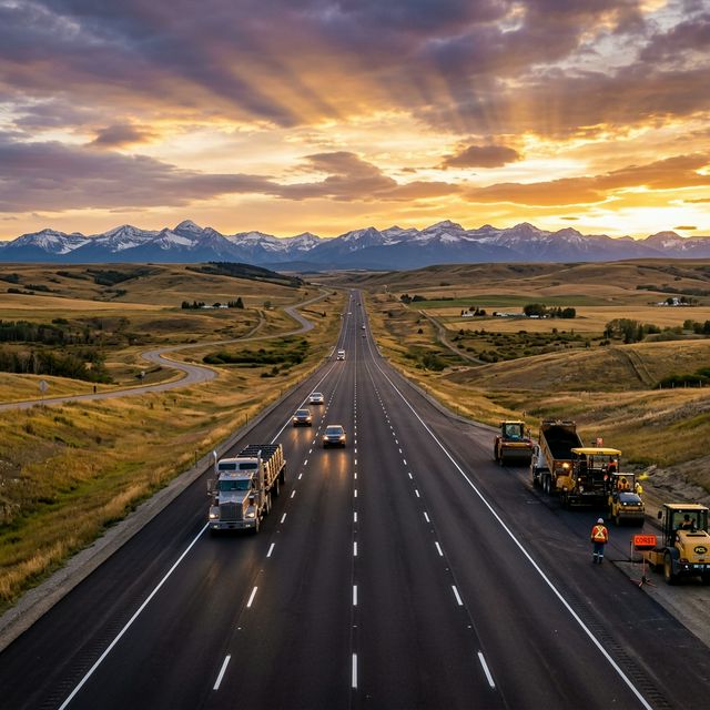 Road construction